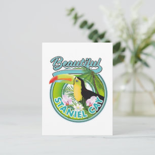 Staniel Cay reislogo Briefkaart