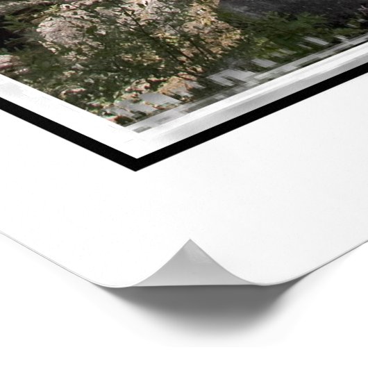 Stanislaus nabij Kennedy Meadows — Poster (Hoek)