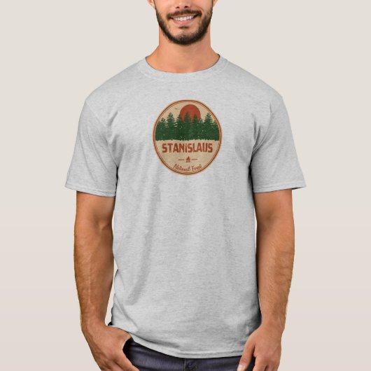 Stanislaus National Forest T-shirt (Voorkant)