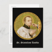 Stanislaus (SNV 25) (rond Afbeelding) Verticaal Briefkaart (Voorkant / Achterkant)