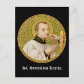 Stanislaus (SNV 25) (rond Afbeelding) Verticaal Briefkaart (Voorkant)