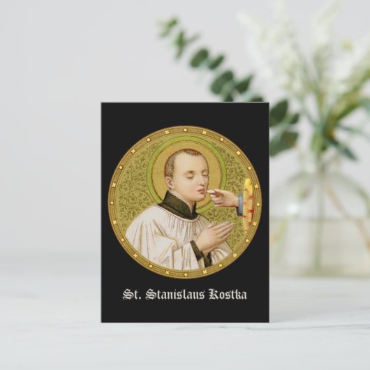 Stanislaus (SNV 25) (rond Afbeelding) Verticaal Briefkaart (Staand voorkant)
