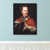 Stanislaw i Leszczynski Canvas Afdruk (Insitu (Houten vloer))