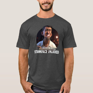 Stank Face Unlocked Grappige Jazz T-shirt