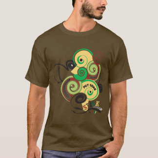 Stank op het T-shirt