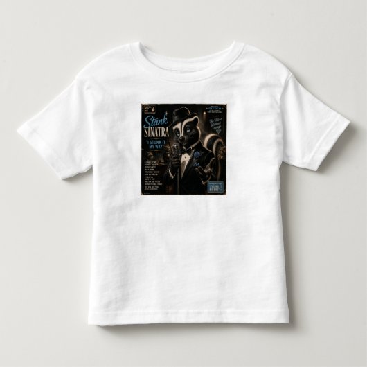 Stank Sinatra Album: een Parodie Kinder Shirts (Voorkant)