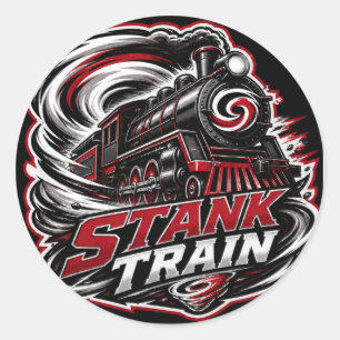 Stank Trein Carolina Hockey Sticker