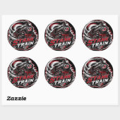 Stank Trein Carolina Hockey Sticker (Vel)