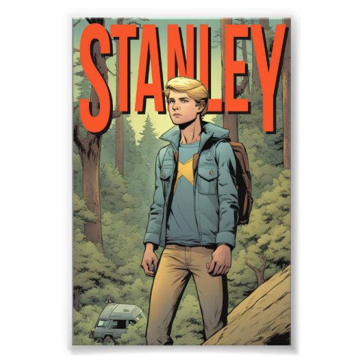 Stanley Comic Foto Afdruk (Voorkant)