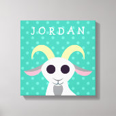 Stanley de Goat Canvas Afdruk (Voorkant)