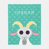 Stanley de Goat Fleece Deken (Voorkant)