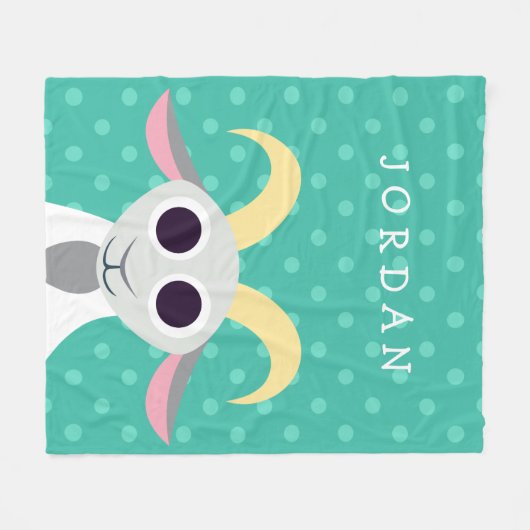 Stanley de Goat Fleece Deken (Voorkant (Horizontaal))