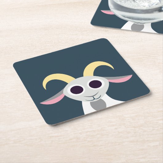 Stanley de Goat Kartonnen Onderzetters (Schuin)