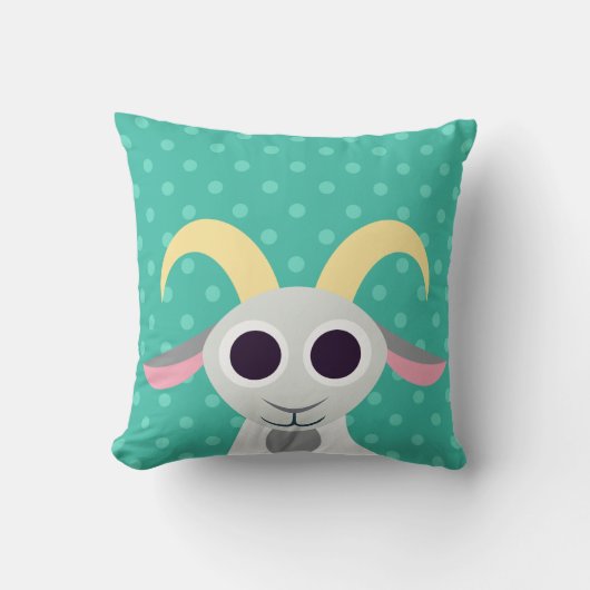 Stanley de Goat Kussen (Voorkant)