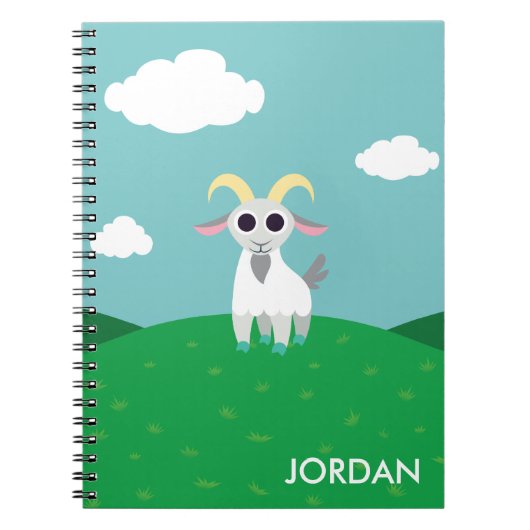 Stanley de Goat Notitieboek (Voorkant)