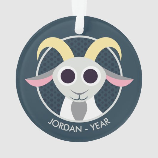 Stanley de Goat Ornament (achterkant)