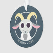 Stanley de Goat Ornament (voorkant)