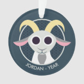 Stanley de Goat Ornament (voorkant)