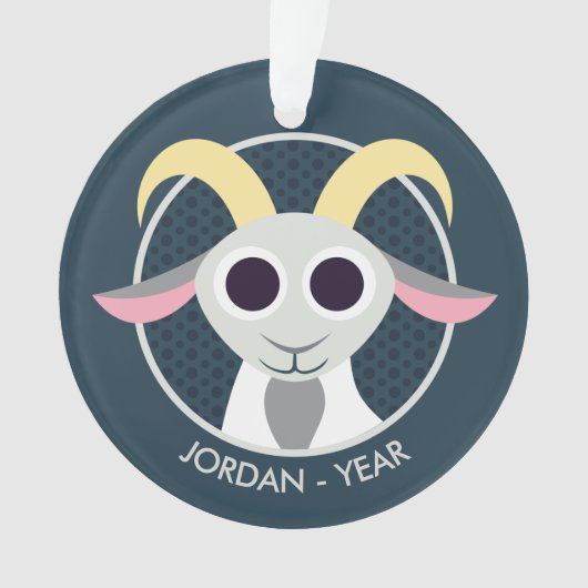 Stanley de Goat Ornament (voorkant)
