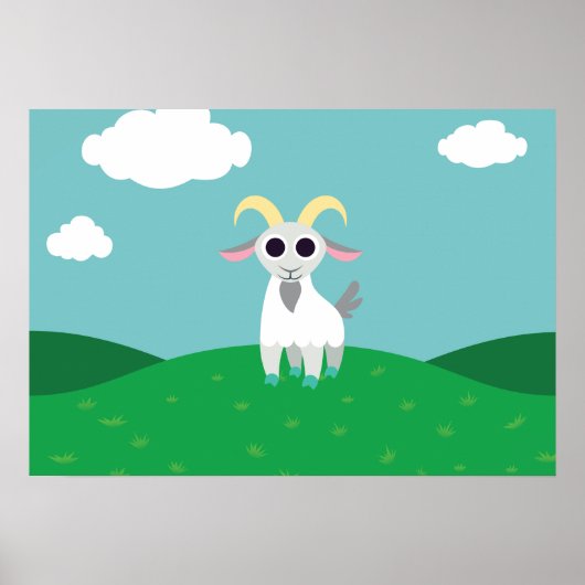 Stanley de Goat Poster (Voorkant)