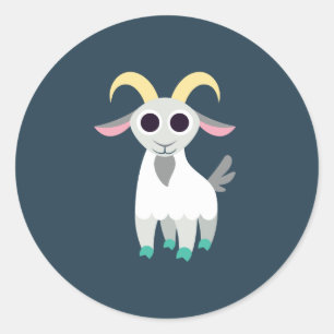 Stanley de Goat Ronde Sticker