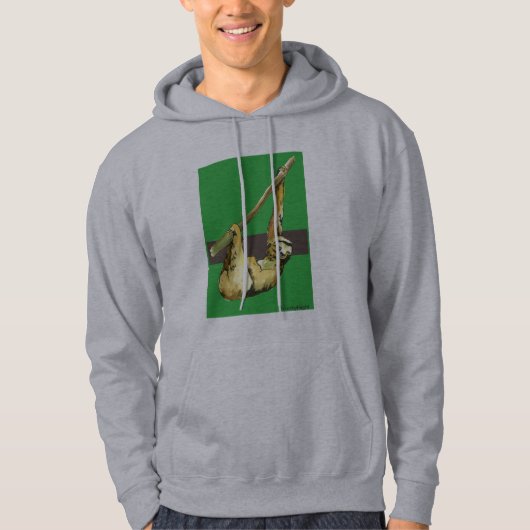 Stanley de Groot - groen Hoodie (Voorkant)