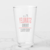 Stanley ding dat je naam niet zou begrijpen glas (Achterkant)