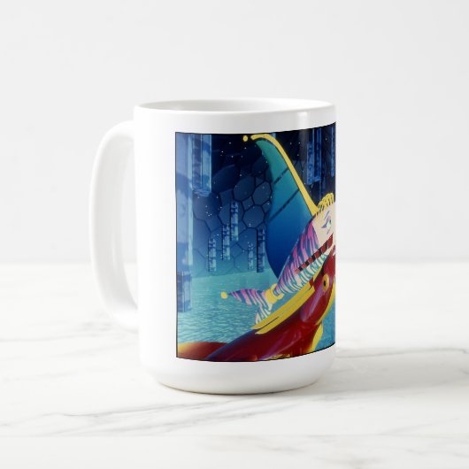 Stanley en Stella: "Het ijs breken" Koffiemok (Voorkant links)