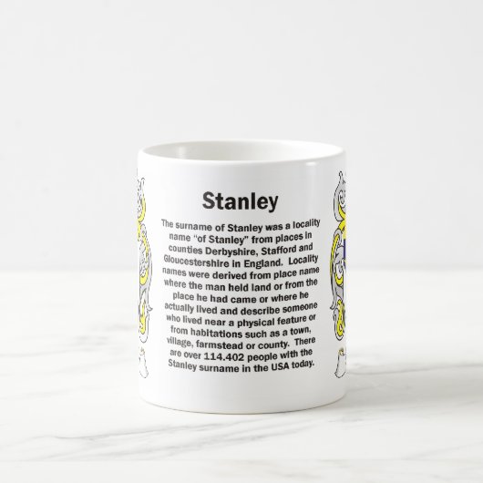 Stanley Family Coat of Arms Mok (Center)