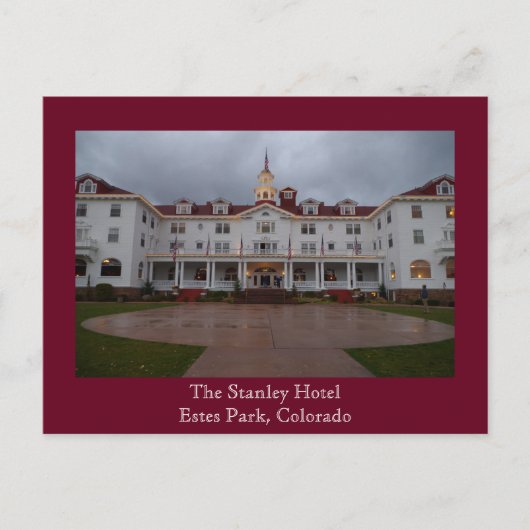 Stanley Hotel briefkaart (Voorkant)