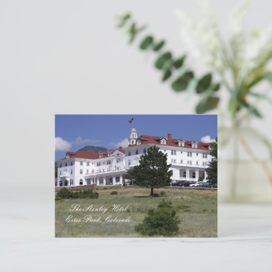 Stanley Hotel Briefkaart (Staand voorkant)
