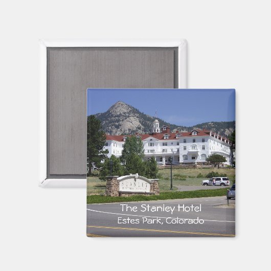 Stanley Hotel, Estes Park, Colorado Magnet (Voorkant / Achterkant)