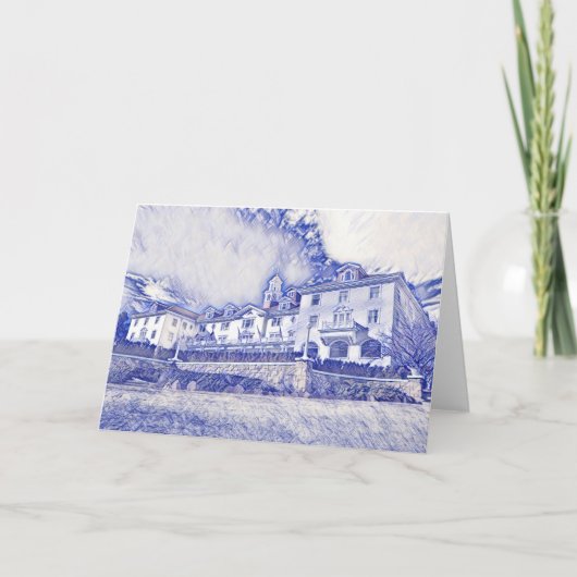 Stanley Hotel, Estes Park, Colorado Notitiekaartje (Voorkant)