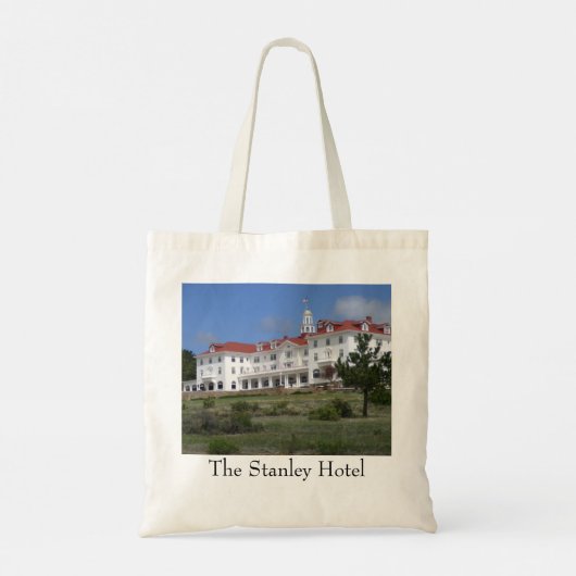 Stanley Hotel, Estes Park, Colorado Tote Bag (Achterkant)