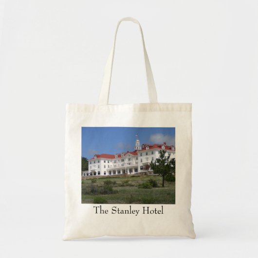 Stanley Hotel, Estes Park, Colorado Tote Bag (Voorkant)