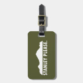 Stanley Idaho Alsjeblieft Bagagelabel (Voorkant verticaal)