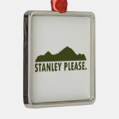 Stanley Idaho Alsjeblieft Metalen Ornament (Rechts)