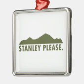 Stanley Idaho Alsjeblieft Metalen Ornament (Links)