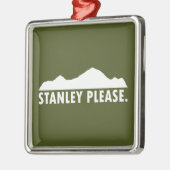 Stanley Idaho Alsjeblieft Metalen Ornament (Links)