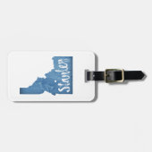 Stanley Idaho Wood Grain Bagagelabel (Voorkant horizontaal)