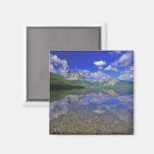 Stanley Lake in het Sawtandgebergte van Idaho Magneet (Voorkant / Achterkant)