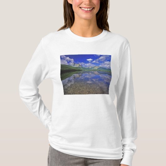 Stanley Lake in het Sawtandgebergte van Idaho T-shirt (Voorkant)