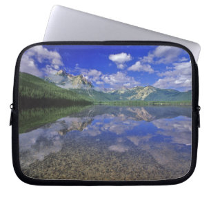 Stanley Lake in het Sawtooth-gebergte in Idaho Laptop Sleeve