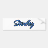 Stanley Name blue Aufkleber Sticker Autoaufkleber (Voorkant)