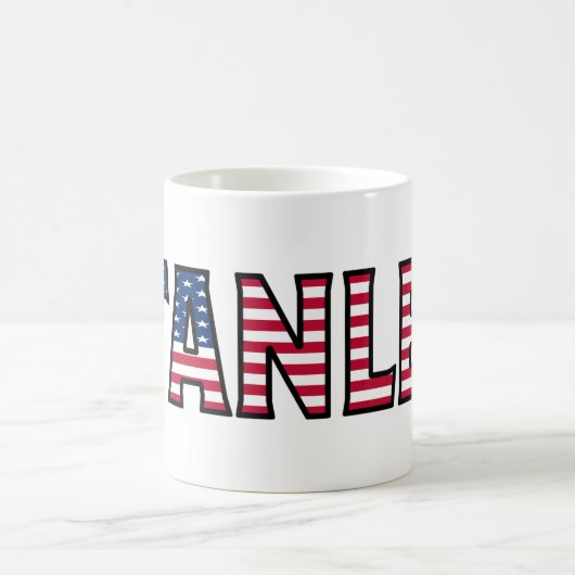 Stanley Name Vorname USA styled Tasse Kaffeetasse Koffiemok (Center)