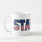 Stanley Name Vorname USA styled Tasse Kaffeetasse Koffiemok (Links)