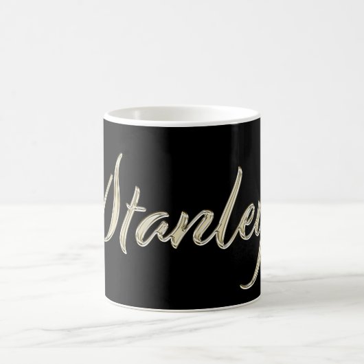 Stanley Name whitegold Tasse Teetasse Kaffeetasse Koffiemok (Center)