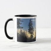 Stanley Park, bossen, marienevel mist die binnenro Mok (Links)