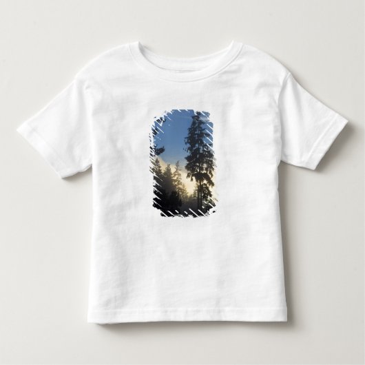 Stanley Park, bossen, marinelagen Kinder Shirts (Voorkant)