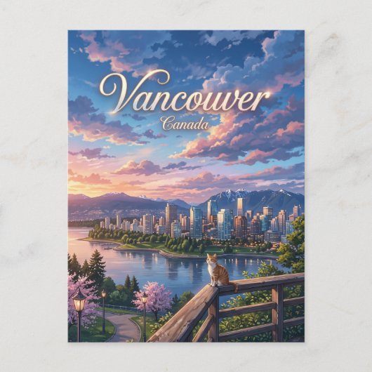 Stanley Park Canada Briefkaart (Voorkant)